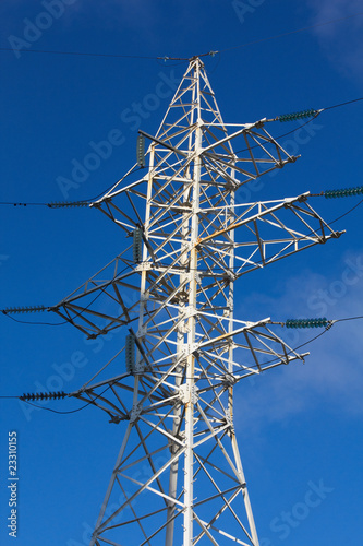 Photo: High-voltage column High-voltage column