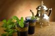 moroccan mint tea- te marocchino alla menta moroccan mint tea- te marocchino alla menta