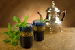 moroccan mint tea- te marocchino alla menta moroccan mint tea- te marocchino alla menta