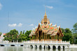 Thai style Hall in the midle of Pond Thai style Hall in the midle of Pond