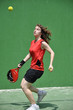 Jugando a paddle.