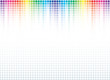 Coloful Cosmic Rain Background