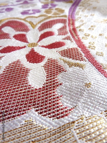 Photo: 花刺繍 花刺繍