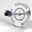 teamwork objectives - team working - brainstorming concept