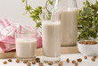 Tiger nut milk. Horchata de chufa.