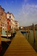 Ponton sur le Grand Canal de Venise