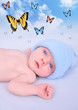 Newborn Baby Boy Butterfly Dream Newborn Baby Boy Butterfly Dream