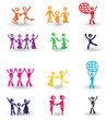 Vektor: Set of people icons Set of people icons