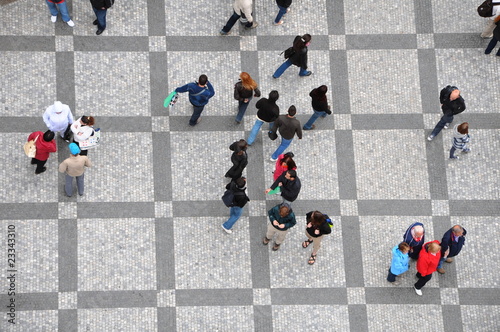 Foto: People on the square People on the square