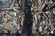 Aluminum Scrap Close-Up Aluminum Scrap Close-Up