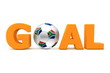 Football Goal South Africa - Orange
