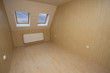 room in wooden materials