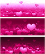 Valentine's day banners