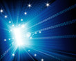 Technology background of Binary code. Technology background of Binary code.