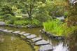 Path from wet stones.