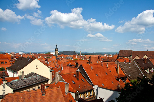 Photo: Dachansicht von Bamberger Altstadt 2427 Dachansicht von Bamberger Altstadt 2427