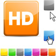 HD glossy button.