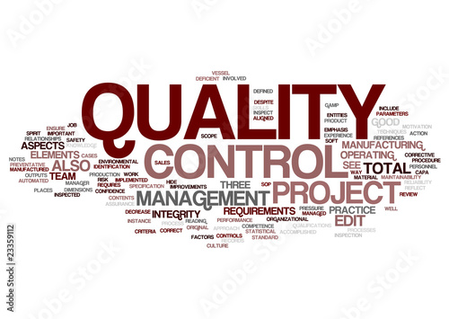 Illustration: QC - Quality Control QC - Quality Control