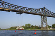 Schwebefähre über den Nord-Ostsee-Kanal in Rendsburg Schwebefähre über den Nord-Ostsee-Kanal in Rendsburg