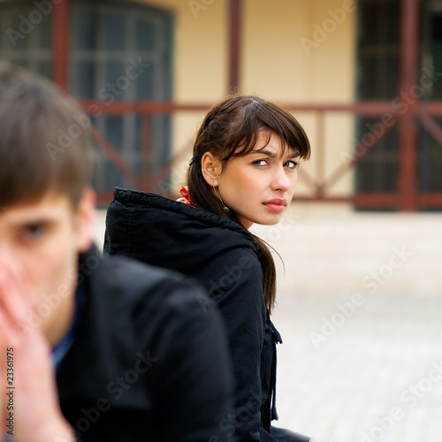 Photo: Enamoured quarrel Enamoured quarrel