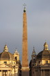 Piazza del popolo in Rome