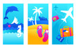 Summer vacation backgrounds