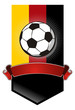 Vector: Germany Soccer Championship banner Germany Soccer Championship banner