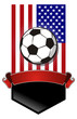 Vector: United States Soccer Championship banner United States Soccer Championship banner