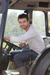 Photos : Portrait d\'un jeune agriculteur