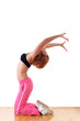 woman modern sport ballet dancer in ballroom woman modern sport ballet dancer in ballroom