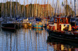 Segelboot im Hafen