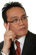 Foto: Portrtait Businessman thinking Portrtait Businessman thinking