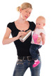 Mutter mit Tochter