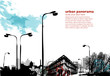 Urban industrial collage - grungy colored