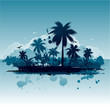 Tropical summer background
