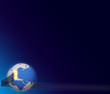world cable telecommunication 3d cg