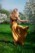 Gold dress