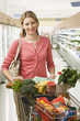 Woman Buying Groceries