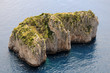 Cliff in Capri (Italy)