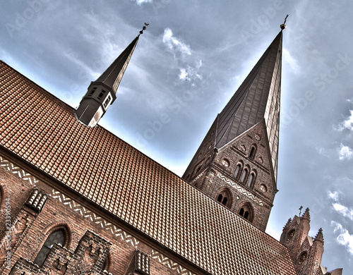 Eglise Saint-Alban à Odense au Danemark HDR Eglise Saint-Alban à Odense au Danemark HDR