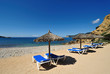 Beautiful small beach in Ibiza Beautiful small beach in Ibiza