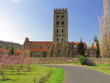 Abbaye Saint Michel de Cuxa ; Canigou ; Pyrénées Orientales