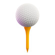 Golf Ball on Tee