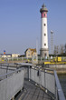 Phare normand de Ouistreham dans le Calvados en France Phare normand de Ouistreham dans le Calvados en France