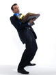 Man Portrait holding files