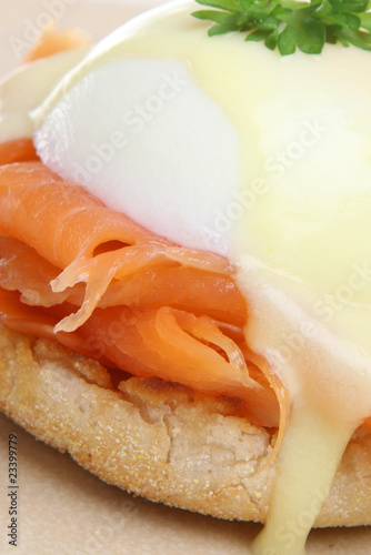 Photo: Eggs Benedict with Smoked Salmon Eggs Benedict with Smoked Salmon