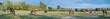 Panorama einer Pferdekoppel Panorama einer Pferdekoppel