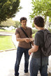 Student handshake