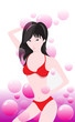 Aesthetic fashion modern women