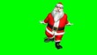 Video: chroma key santa dance - hip hop chroma key santa dance - hip hop